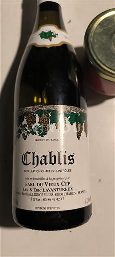 Burgundija Chablis EARL du Vieux Cep Non Millésimé