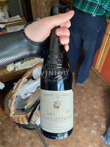 Rona dolina Vacqueyras Domaine La Garrigue de l'Hostellerie 2005