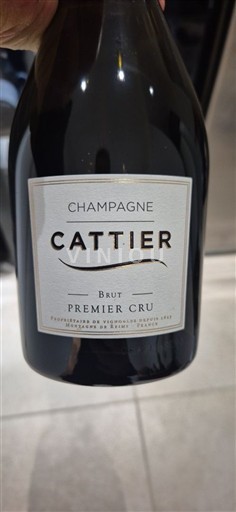 Champagne Sâm-panh Premier Cru Cattier Premier Cru Không niên vụ