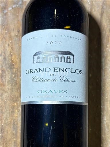 Бордо Ґрав. Château Cérons Grand Enclos 2020