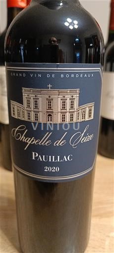 Burdeos Pauillac Chapelle de Sèze 2020