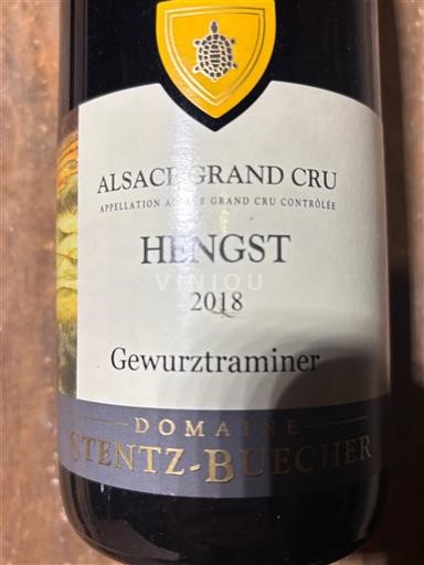 Alsace Grand Cru Domaine Stentz-Buecher Hengst 2018