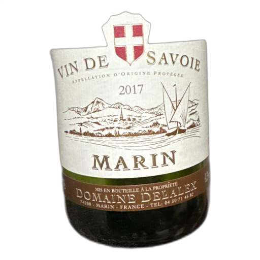 Savoie and Bugey Vin de Savoie Delalex Marin 2017