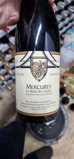 Burgundsko Mercurey Claude BlonDIAU-ALADAME Le Bois de Lalier 2022