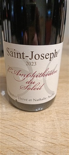 Vallée du Rhône Saint-Joseph Domaine Hervé et Nathalie Auvigue L'Amphithéâtre du Soleil 2023