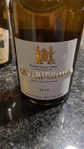 Jura Château-Chalon Fruitière Vinicole d'Arbois 2010