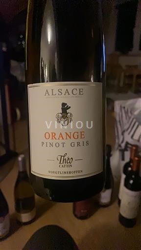 Alsazia Théo Cattin Orange Pinot Gris 2024