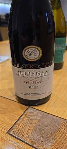 Beaujolais Juliénas Pardon & Fils Les Mouilles 2014