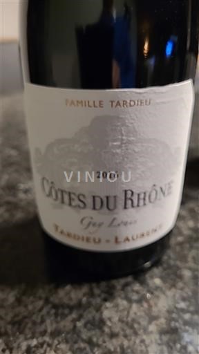 Rhône-dalen Côtes-du-Rhône Tardieu-Laurent Pey Long 2016