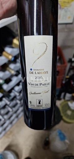 Jura Ni doloceno Domaine Lahaye Vin de Paille 2016