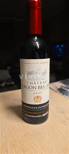 Bordeaux Bordeaux supérieur Château Ragon Bel-Air 2023