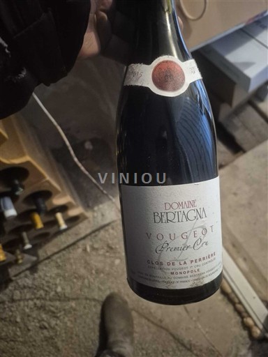 Borgonha Vougeot Premier Cru Domaine Bertagna Clos de la Perrière Monopole 2015