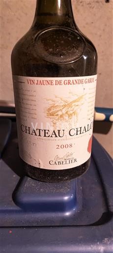 Jura Château-Chalon Caveau de la Carte d'Or Cabelier 2008
