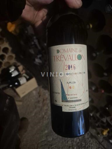 Víno Rouge sec Domaine Trévallon 2016 Francie Alpy a Rhonské oblasti Alpilles IGP