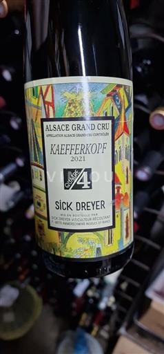 Alsace Grand Cru Sick Dreyer QuartZ4 2021