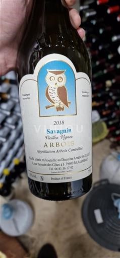 Jura Arbois Domaine Aurélie Guillot Savanign Vieilles Vignes 2018