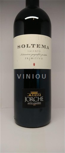 Апулія Примітиво дель Саленто Jorche Antica Masseria Soltema 2018