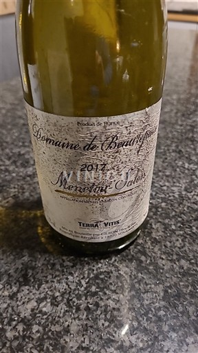 Údolí Loiry Menetou-Salon Domaine Beaurepaire 2017