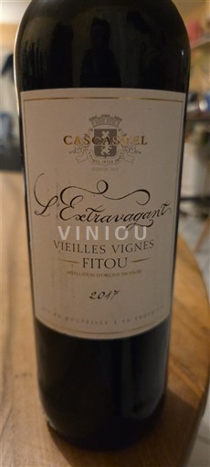 Languedoc Fitou Casteil L'Extravagant Vieilles Vignes 2017