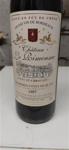Bordeaux Non specificato Château Le Rimensac St-Christophe 1997