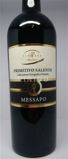 Апулія Примітиво дель Саленто Plgiana Manduria Messapo 2021