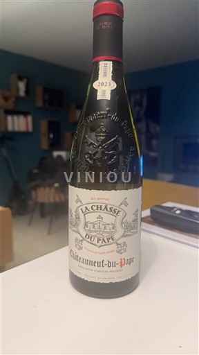 Vinhos Blanc demi-sec La Chasse du Pape 2023 França Vale do Ródano Châteauneuf-du-Pape AOC