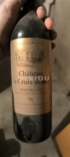 Vinhos Rouge sec Château La Croix Bouney 2006 França Bordéus AOC