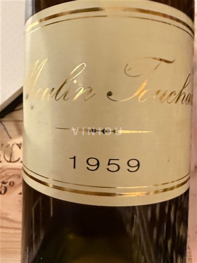 Dolina Loare Coteaux-du-Layon Moulin Touchais 1959