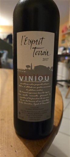 Südwestfrankreich Fronton Bruno Montel L'Esprit Terroir 2017