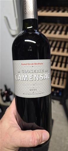 Bordeaux Haut-Médoc Château Camensac La Closerie de Camensac 2011