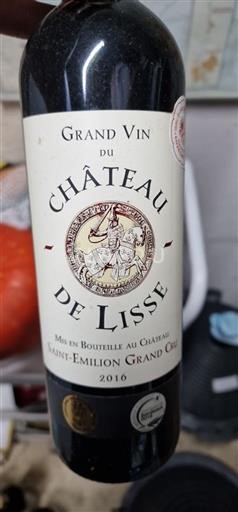 Bordeaux Saint-Émilion Grand Cru Grand Cru Château Lisse 2016