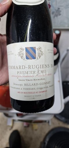 Бургундія Поммар Premier Cru Domaine Billard-Gonnet Rugiens Bas 2016