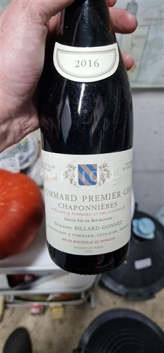 Бургундія Поммар Premier Cru Domaine Billard-Gonnet Chaponnières 2016