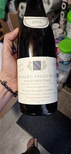 Vin Pommard Domaine Billard-Gonnet - Chaponnières - 2004 - Avis