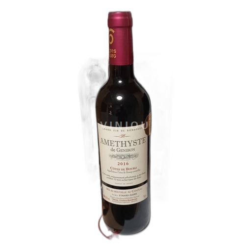 Bordeaux Côtes-de-bourg Améthyste de Genibon 2016