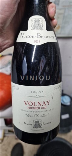 Бургундія Вольне Premier Cru Nuiton-Beaunoy Les Chanlins 2017