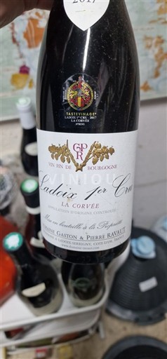 Bourgondië Niet gespecificeerd Premier Cru Domaine Gaston & Pierre Ravaut La Corvée 2017