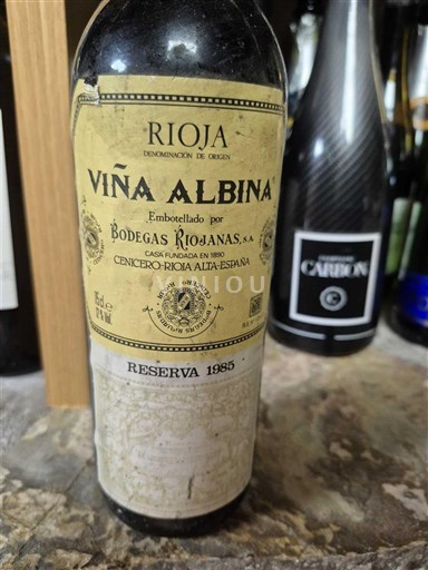 La Rioja rioja Bodegas Riojanas Viña Albina Reserva 1985