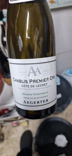 Burgundi Chablis Premier Cru Aegerter Réserve Personnelle 2018