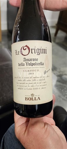 Vêneto Amarone della Valpolicella Bolla Le Origini 2011