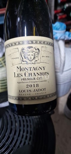 Borgonha Montagny Premier Cru Louis Jadot Les Chaniots 2018