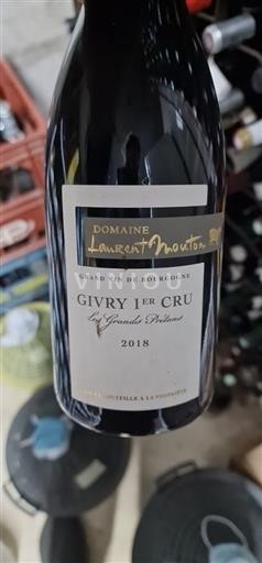 Бургундія Не вказано Premier Cru Domaine Laurent Mouton Les Grands Prétans 2018