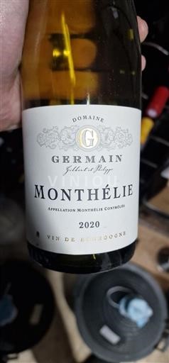 Burgundy Monthélie Domaine Germain 2020