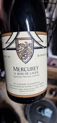 Бургундія Меркуре Le Bois de Lalier 2022