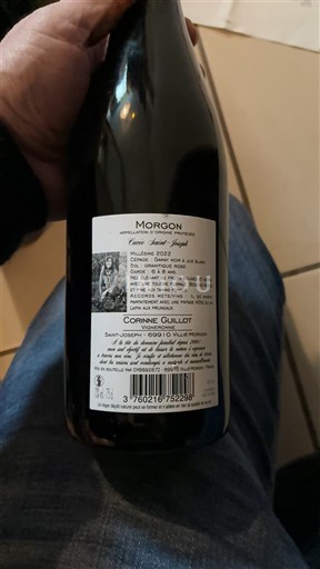 Beaujolais Morgon Corinne Guillot Saint Joseph 2022