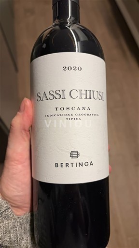 Toscana Ikke specificeret Bertinga Sassi Chiusi 2020