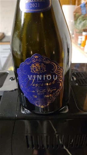 Schaumweine Blanc brut Vieilles Vignes Champagne Jean-Jacques PESSENET 2021 Frankreich Champagne Champagner AOC