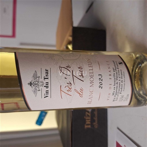 Zuidwest-Frankrijk Sudwest-Frankrijk Vin du Tsar Très Or du Tsar 2023