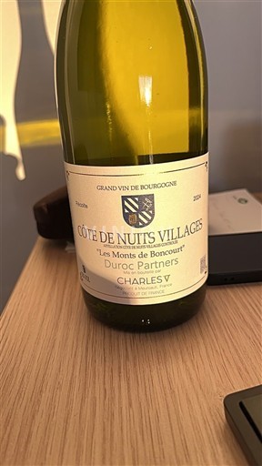 Burgundi Côte de Nuits -kylät Charles V Les Monts de Boncourt 2024