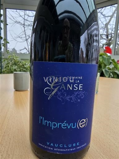 Provence, dolní údolí Rhôny, Korsika Vaucluse Domaine La Ganse l'Imprévu 2024